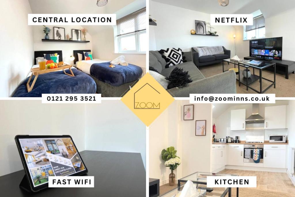 Cosy 2Br Retreat, Near Uni & Qe Hospital, Parking Apartman Birmingham Kültér fotó